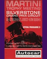 Programme Cover - AMOC Silverstone [Aston Martin] 1964