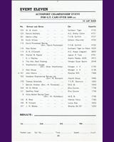Entry List - Autosport Silverstone [GT+1.6] 1965