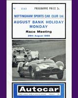 Programme Cover - NSCC Silverstone [Special GT] 1966