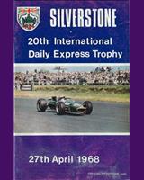 Programme Cover - Silverstone International - Sports Cars 1968