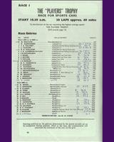 Entry List - Silverstone International - Sports Cars 1968