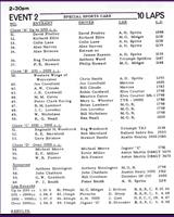 Entry List - NSCC Silverstone [Special Sports] 1968