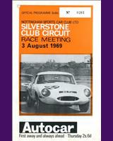 Programme Cover - NSCC Silverstone [SpGT] 1969