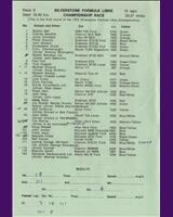 Entry List - BRDC Silverstone [Formula Libre] 1972