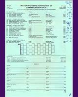 Entry List - MN GT Silverstone 1984