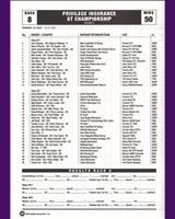 Entry List - British GT Silverstone 1998