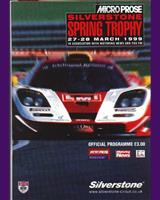 Programme Cover - British GT Silverstone 1999