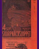 Programme Cover - Skarpnäcksloppet - Sports 2000 cc 1955