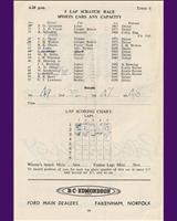 Entry List - WECC Snetterton [Sports Unlimited] 1954