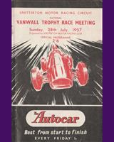 Programme Cover - SMRC Snetterton [Formula Libre] 1957