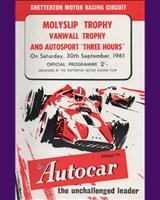Programme Cover - Molyslip Trophy Snetterton 1961