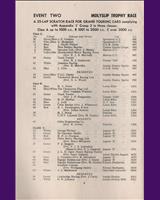 Entry List - Molyslip Trophy Snetterton 1961