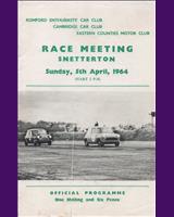 Programme Cover - ECMC Snetterton [SR+1172F/750F] 1964