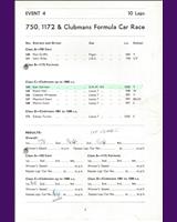 Entry List - WECC Snetterton [Clubman/1172F/750F] 1969