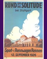 Programme Cover - Solitude 1926