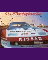 Programme Cover - Trans-Am St. Petersburg 1986
