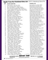 Entry List - Trans-Am St. Petersburg 1986