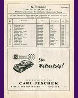 Entry List - Stockerau 1953