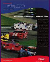 Programme Cover - American Le Mans Series Texas 2000