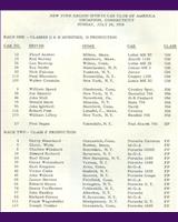 Entry List - SCCA Regional Thompson - Classes GM+HM+HP 1958