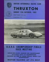 Programme Cover - MN GT Thruxton 1969