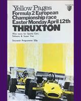 Programme Cover - RAC Sports Car Championship Thruxton 1971