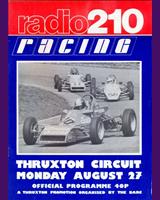 Programme Cover - MN GT Thruxton 1979