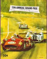 Programme Cover - SCCA National Watkins Glen [GM+HM] 1962