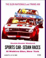 Programme Cover - Trans-Am Watkins Glen 1969