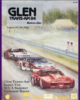 Programme Cover - Trans-Am Watkins Glen 1984