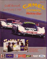 Programme Cover - Watkins Glen 500 Kilometres 1989