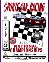 Programme Cover - SCCA National West Palm Beach [AP+BP+CP+DP+EP+Sedan 3] 1965