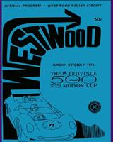 Programme Cover - Westwood 500 1973