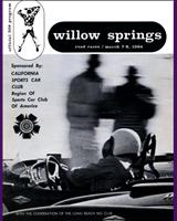 Programme Cover - SCCA Regional Willow Springs [CM+DM+EM+FM+GM] 1964