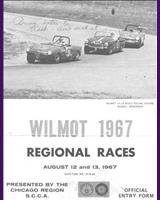 Programme Cover - SCCA Regional Wilmot 1967