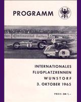 Programme Cover - DARM GT Wunstorf [GT2.0] 1965