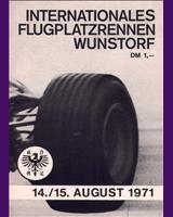 Programme Cover - Wunstorf International - Sports & Prototypes 1971