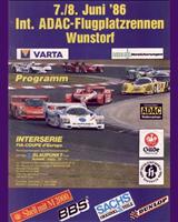 Programme Cover - Interserie Wunstorf 1986
