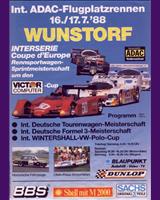 Programme Cover - Interserie Wunstorf 1988