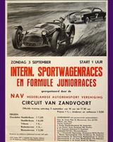 Programme Cover - Zandvoort International 1955