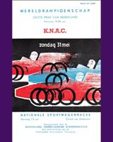 Programme Cover - Zandvoort Grand Prix Support Sports Car Race 1959