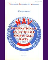 Programme Cover - National Zandvoort - Sports over 1600 cc 1959