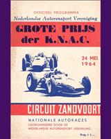 Programme Cover - Circuit Zandvoort 1964