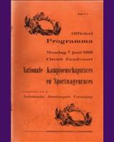 Programme Cover - National Zandvoort 1965