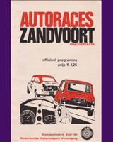Programme Cover - Zandvoort National - Closed Cars Formula Libre 1967