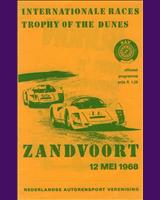 Programme Cover - Trophy of The Dunes 1968