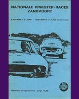 Programme Cover - Zandvoort National - Formula Libre 1968