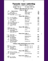 Entry List - Zandvoort Trophy National Formula Libre 1968