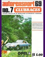 Programme Cover - Zandvoort National - Formula Libre 1969