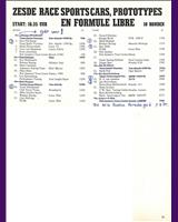 Entry List - Zandvoort [S/P/FL] 1970